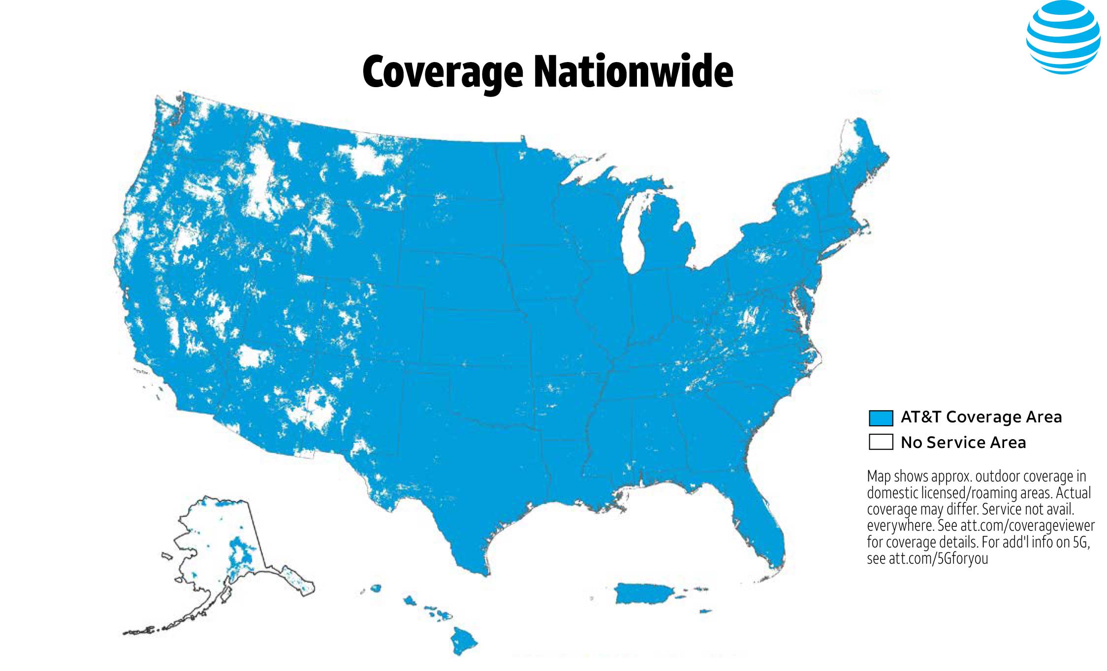 ATT Wireless Coverage Map